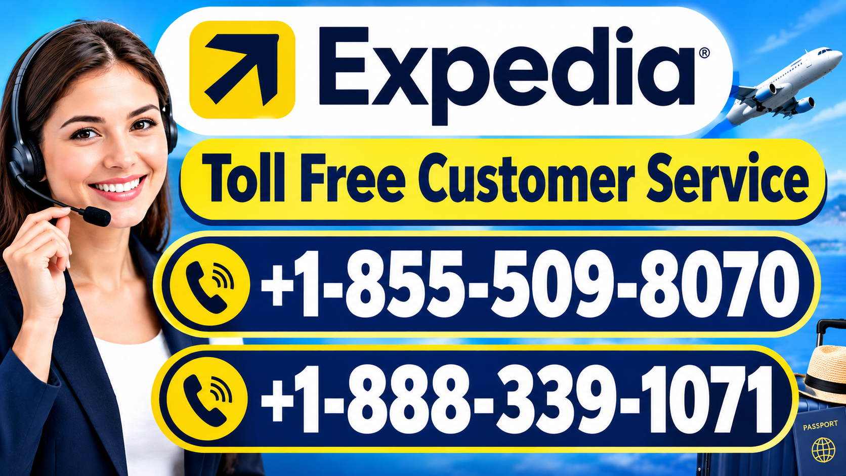 Expedia {Official Customer Service} Guide 24 Hours Help Desk & Toll Free Guide Number - YouTube